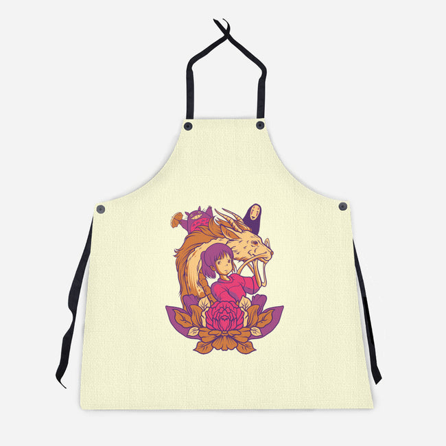 A Spirited Adventure-Unisex-Kitchen-Apron-Gleydson Barboza