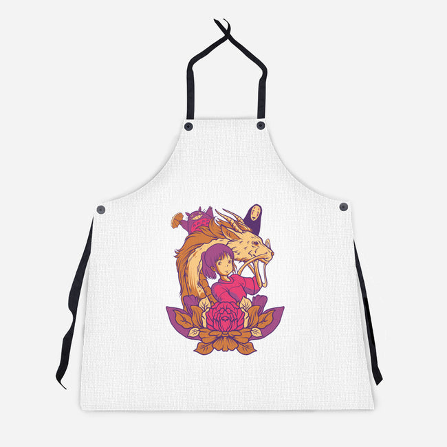 A Spirited Adventure-Unisex-Kitchen-Apron-Gleydson Barboza