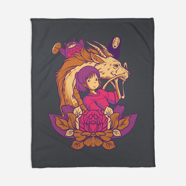 A Spirited Adventure-None-Fleece-Blanket-Gleydson Barboza