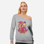 A Spirited Adventure-Womens-Off Shoulder-Sweatshirt-Gleydson Barboza