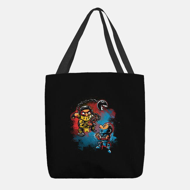 Wario Kombat-None-Basic Tote-Bag-Gleydson Barboza