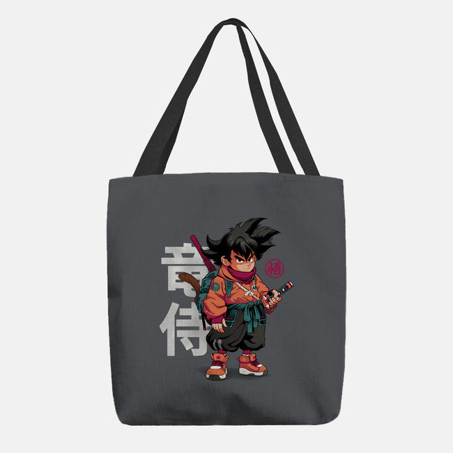 Samurai Dragon-None-Basic Tote-Bag-Bruno Mota