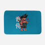 Samurai Dragon-None-Memory Foam-Bath Mat-Bruno Mota