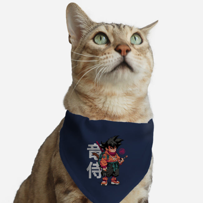 Samurai Dragon-Cat-Adjustable-Pet Collar-Bruno Mota