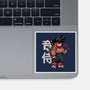 Samurai Dragon-None-Glossy-Sticker-Bruno Mota