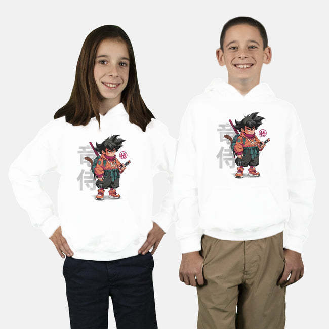 Samurai Dragon-Youth-Pullover-Sweatshirt-Bruno Mota