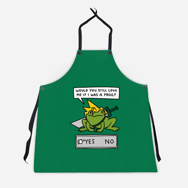 Would You Still Love Me-Unisex-Kitchen-Apron-Aarons Art Room