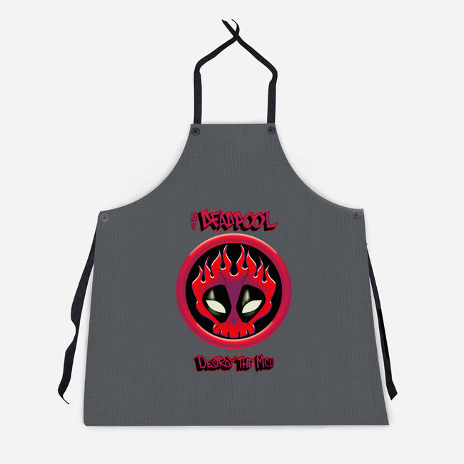 The Deadpool Destroy The MCU-Unisex-Kitchen-Apron-Samuel