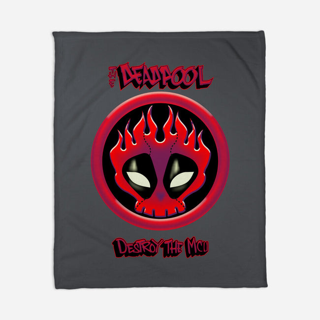 The Deadpool Destroy The MCU-None-Fleece-Blanket-Samuel