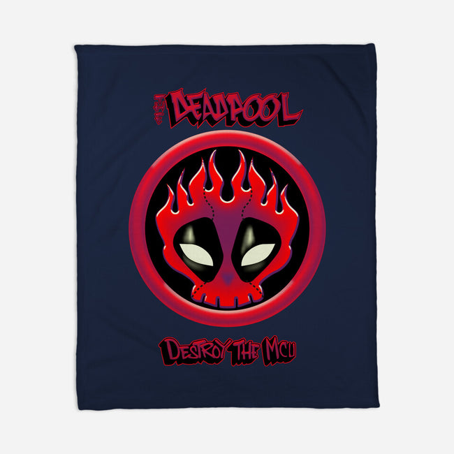 The Deadpool Destroy The MCU-None-Fleece-Blanket-Samuel