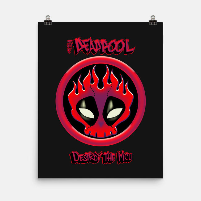 The Deadpool Destroy The MCU-None-Matte-Poster-Samuel