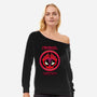 The Deadpool Destroy The MCU-Womens-Off Shoulder-Sweatshirt-Samuel