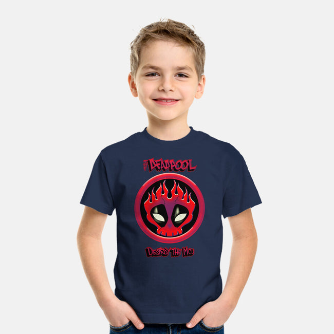 The Deadpool Destroy The MCU-Youth-Basic-Tee-Samuel