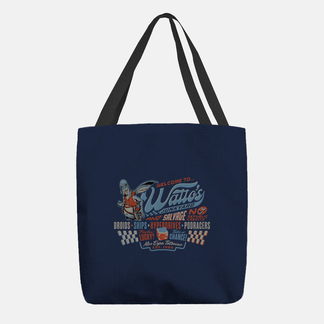 Watto's Junkyard-None-Basic Tote-Bag-Wheels