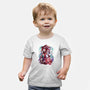 White Dragon Samurai-Baby-Basic-Tee-Bruno Mota