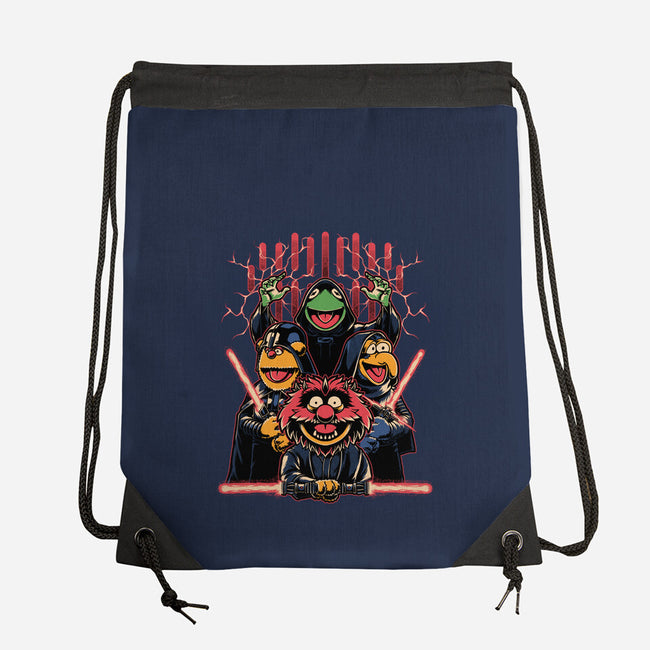 Evil Dark Puppets-None-Drawstring-Bag-Studio Mootant