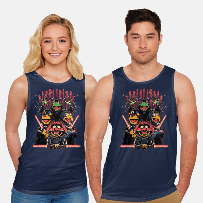 Evil Dark Puppets-Unisex-Basic-Tank-Studio Mootant