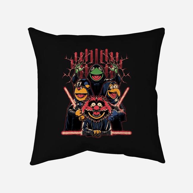 Evil Dark Puppets-None-Removable Cover-Throw Pillow-Studio Mootant