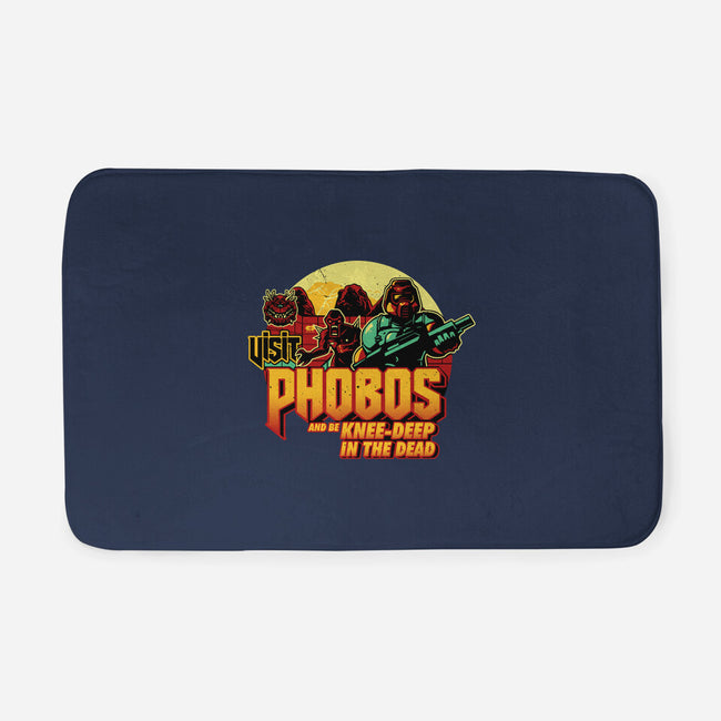 Phobos Moon-None-Memory Foam-Bath Mat-daobiwan