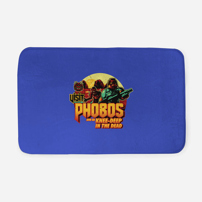 Phobos Moon-None-Memory Foam-Bath Mat-daobiwan