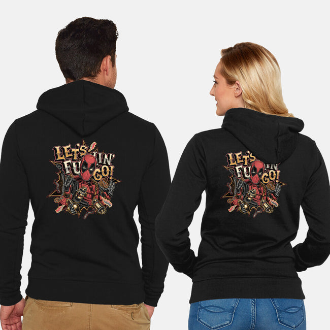 Let’s Freaking Go-Unisex-Zip-Up-Sweatshirt-glitchygorilla