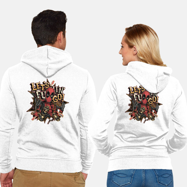 Let’s Freaking Go-Unisex-Zip-Up-Sweatshirt-glitchygorilla