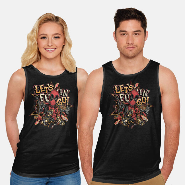 Let’s Freaking Go-Unisex-Basic-Tank-glitchygorilla