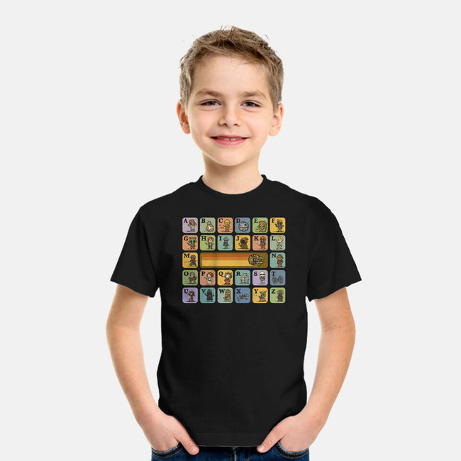 Alphabet Wars-Youth-Basic-Tee-kg07