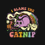 I Blame The Catnip-Youth-Basic-Tee-kg07