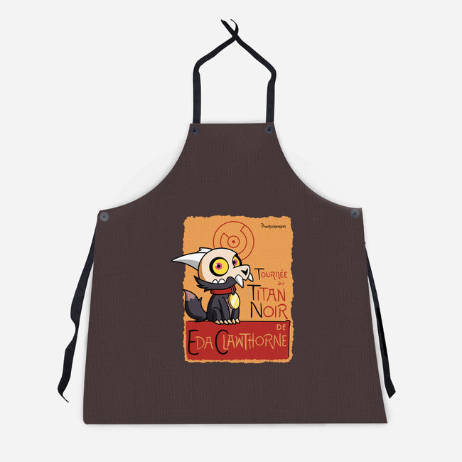 Tournee Du Titan Noir-Unisex-Kitchen-Apron-jasesa