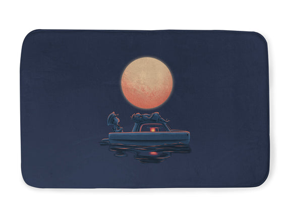 Boat Under The Moon