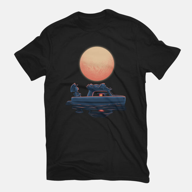 Boat Under The Moon-Mens-Basic-Tee-rmatix