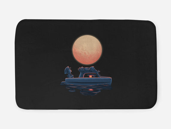 Boat Under The Moon