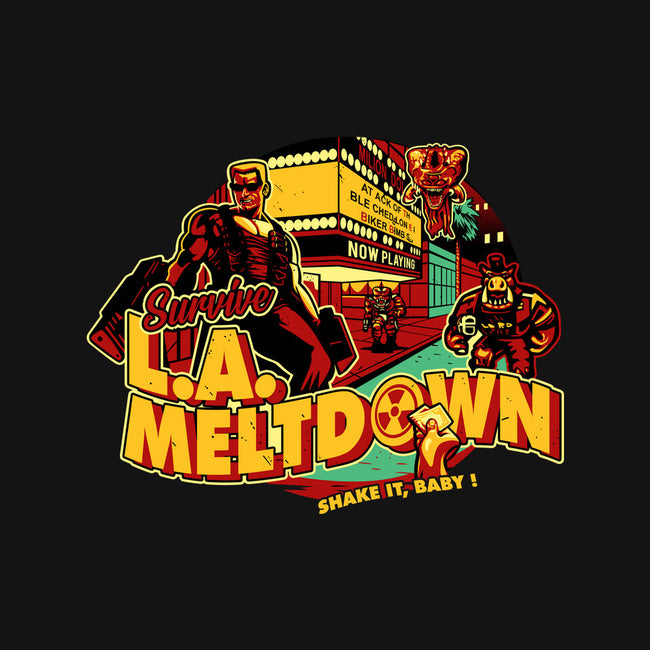 Survive LA Meltdown-Womens-Racerback-Tank-daobiwan