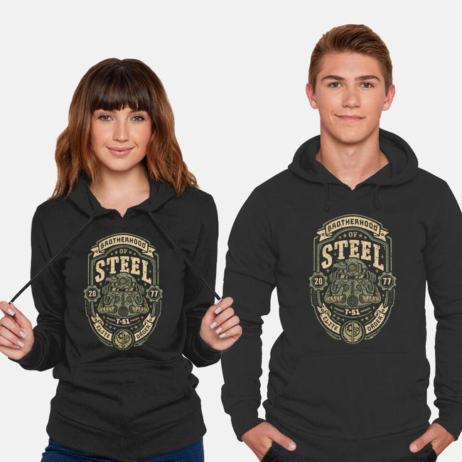 Knight Of Steel T-51-Unisex-Pullover-Sweatshirt-Olipop