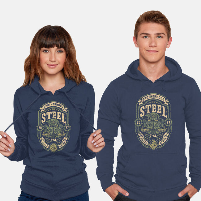 Knight Of Steel T-51-Unisex-Pullover-Sweatshirt-Olipop