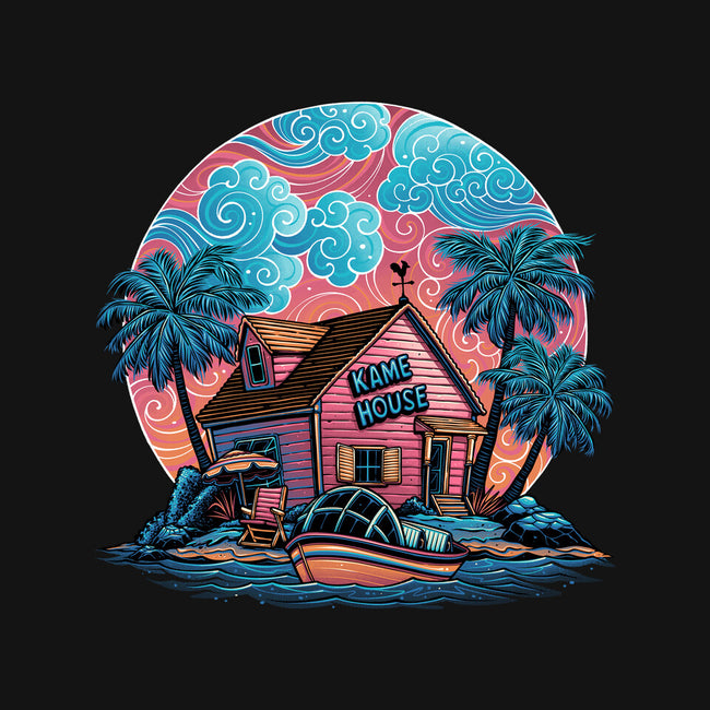 Island Life-Unisex-Basic-Tee-glitchygorilla