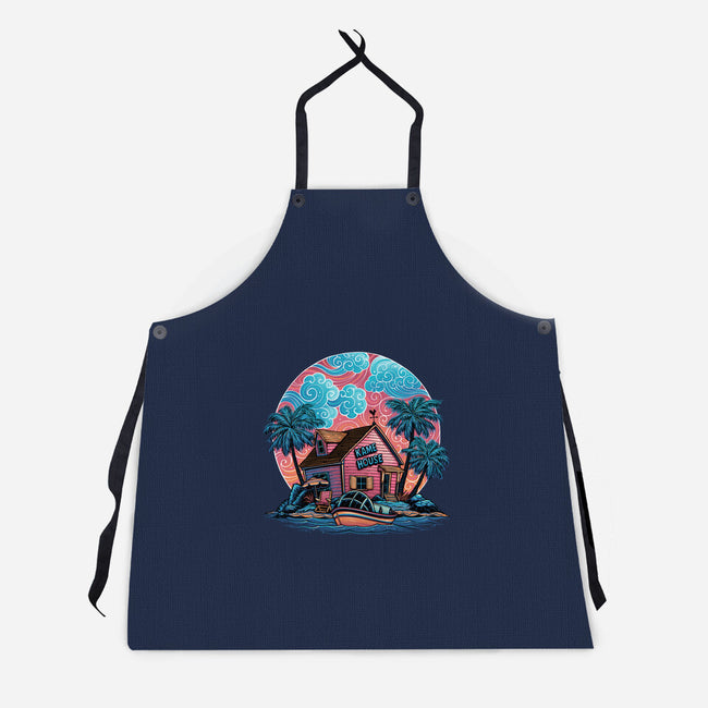 Island Life-Unisex-Kitchen-Apron-glitchygorilla