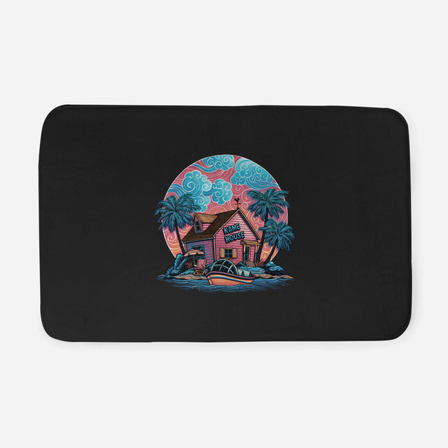 Island Life-None-Memory Foam-Bath Mat-glitchygorilla