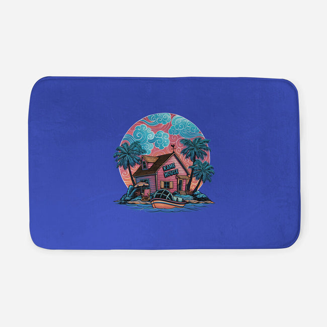 Island Life-None-Memory Foam-Bath Mat-glitchygorilla