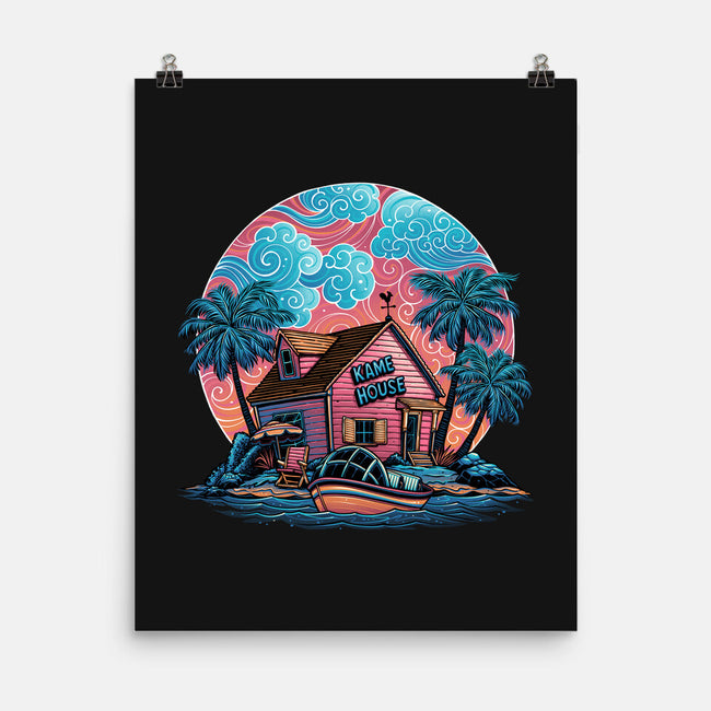 Island Life-None-Matte-Poster-glitchygorilla