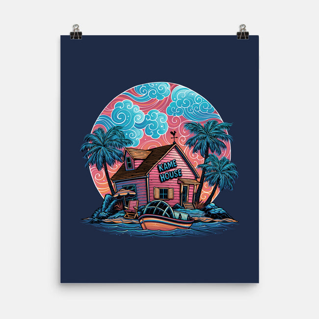 Island Life-None-Matte-Poster-glitchygorilla