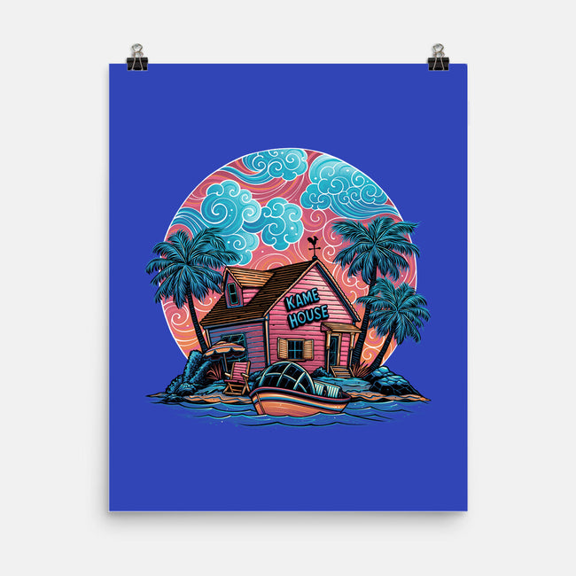 Island Life-None-Matte-Poster-glitchygorilla