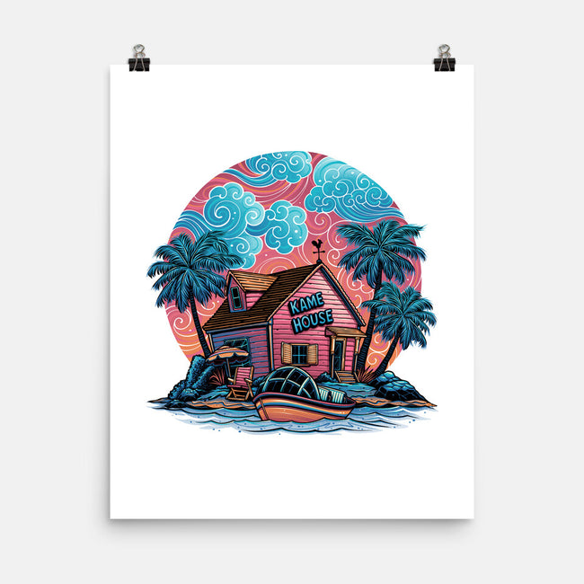 Island Life-None-Matte-Poster-glitchygorilla