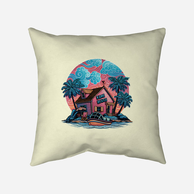 Island Life-None-Removable Cover-Throw Pillow-glitchygorilla