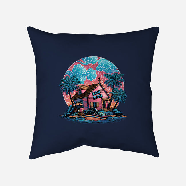 Island Life-None-Removable Cover-Throw Pillow-glitchygorilla