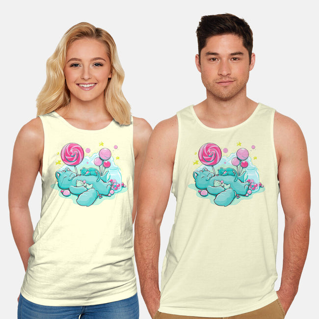 Candy Kitties-Unisex-Basic-Tank-ellr