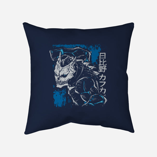 Kaiju Kafka Hibino-None-Removable Cover-Throw Pillow-xMorfina