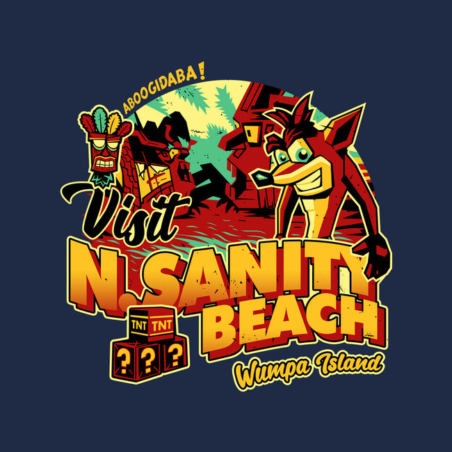 Visit N Sanity Beach-Youth-Pullover-Sweatshirt-daobiwan