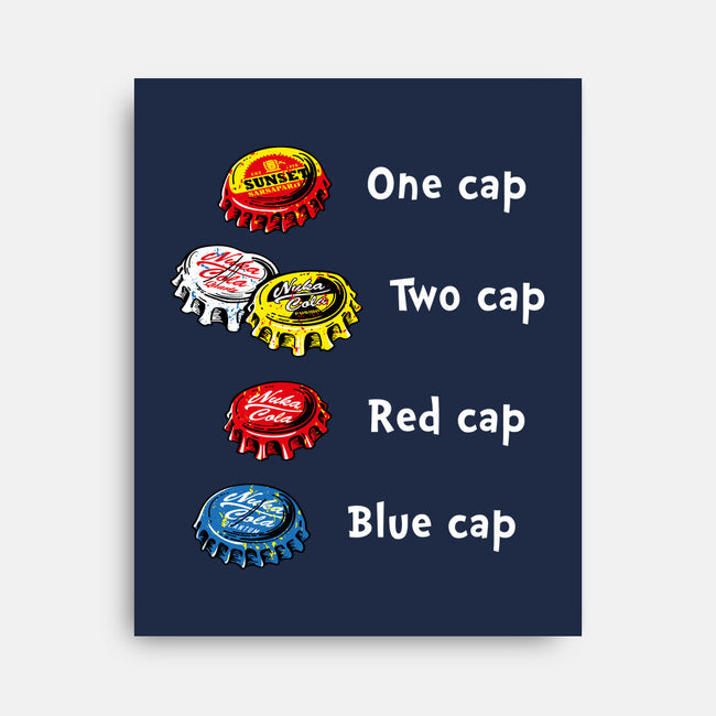 Bottle Caps Fever-None-Stretched-Canvas-Olipop